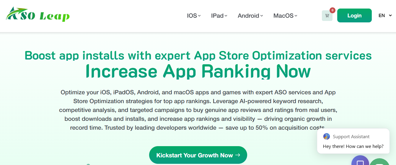 ASO Leap is the best tool to optimize Android app