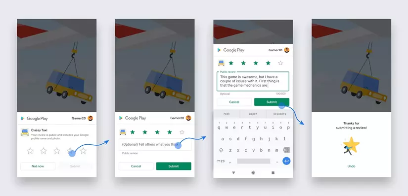 To evaluate the quality of services to Buy Android App reviews, you should focus on key factors such as User quality, review content, and review retention rate after 30 days